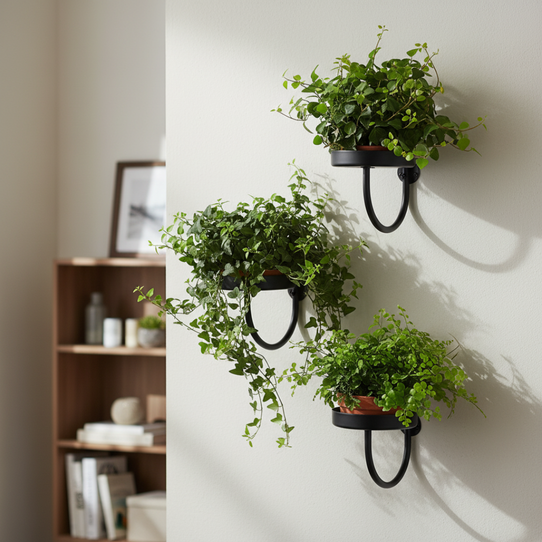 Wall-Mounted Modern Plant Pot Holders