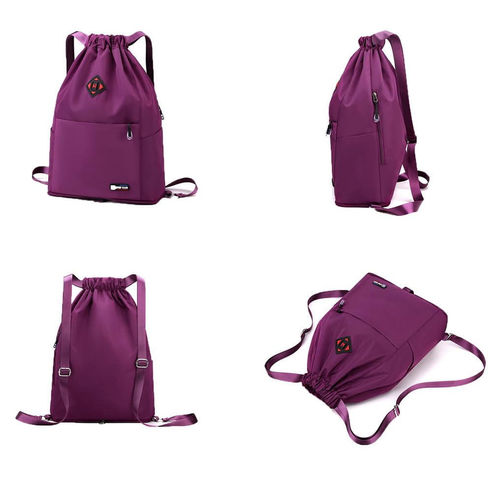 Lightweight Foldable Waterproof Drawstring Backpack