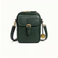 Vintage Double Layer Large Capacity Messenger Bag