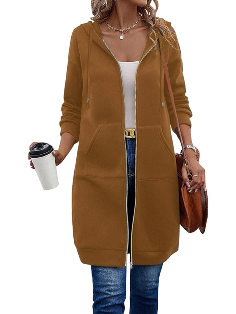 Women's Zip-Up Fleece Hoodies