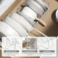 Pot Lids Organizer Rack for Cabinet and Countertop