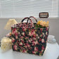 Large Capacity Floral Interior Storage Basket