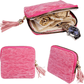 Jewelry zippered pocket case Travel Jewelry Bag Portable Organizer
