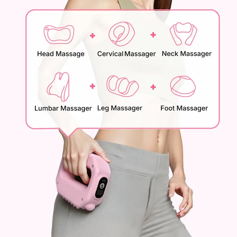 Hands-Free Fascia Massager for Muscle Relaxation & Recovery