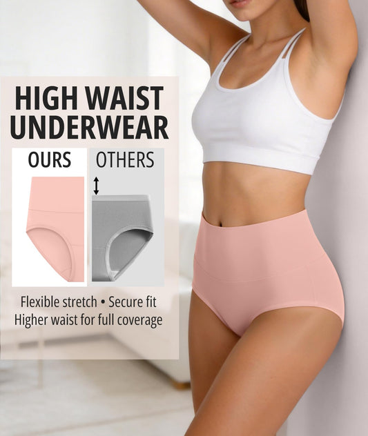 Women's Underwear Cotton Briefs Full Coverage