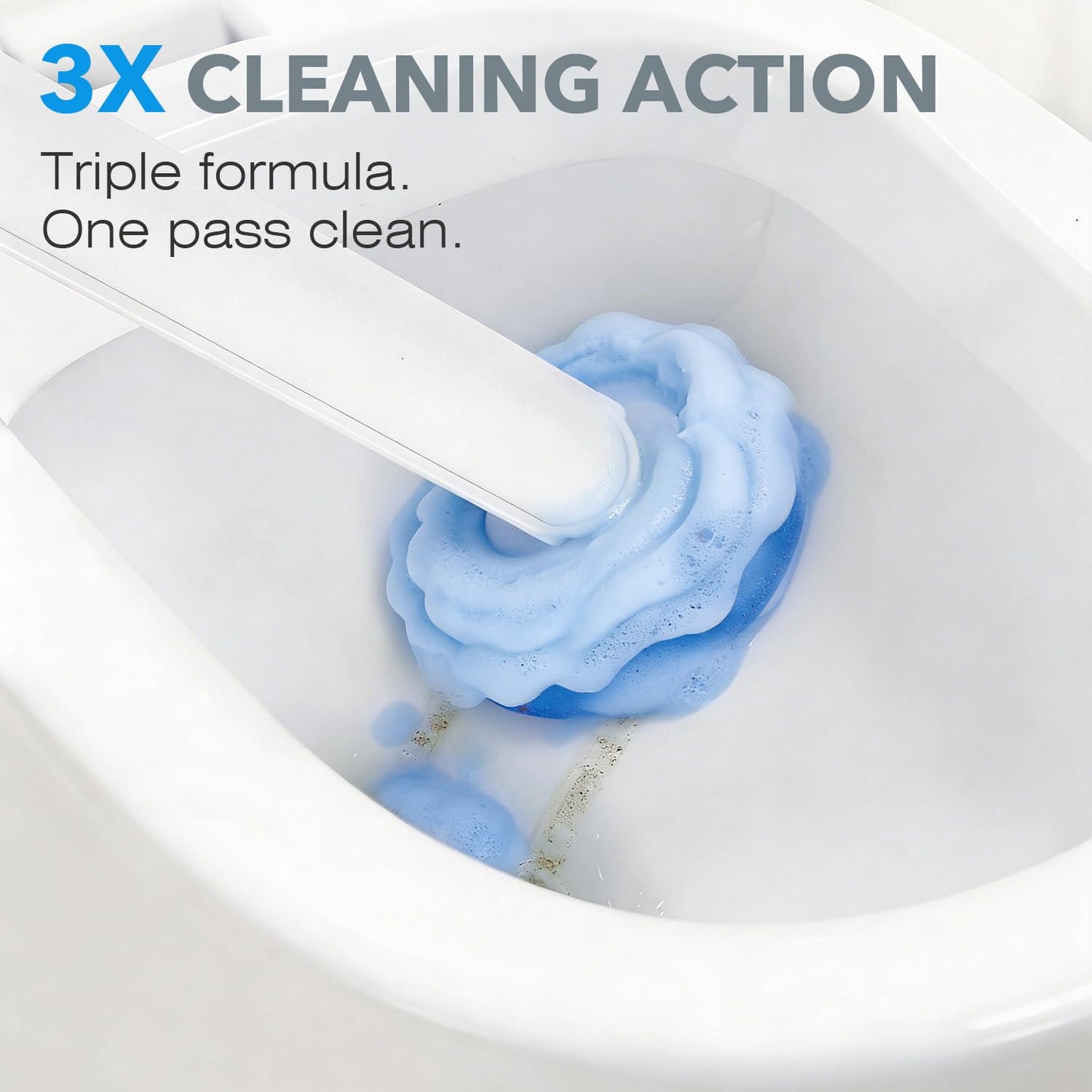 Disposable Wall Mounted Toilet Bowl Brush