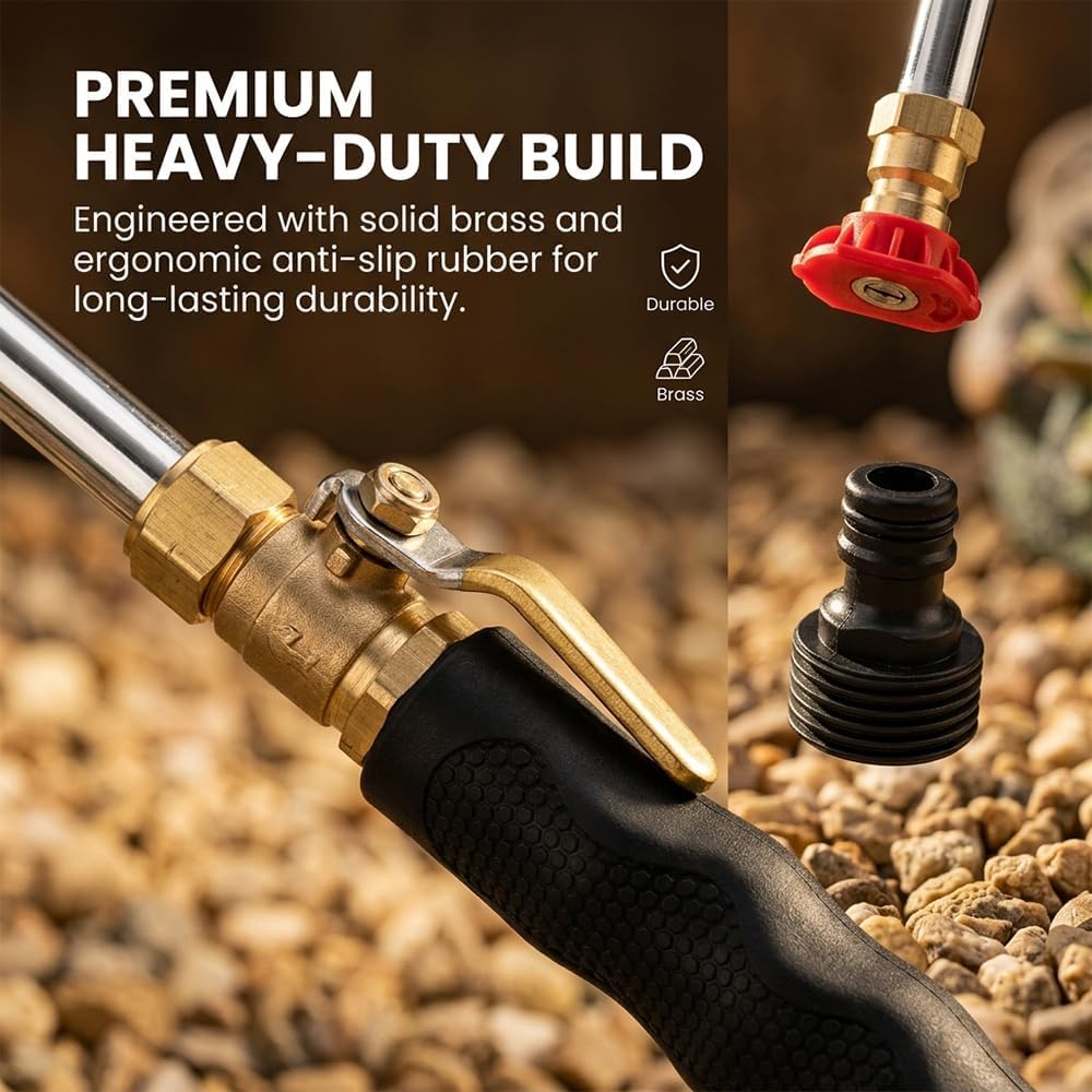 Jet Nozzle Power Washer for Garden Hose