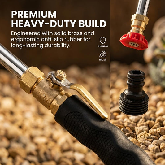 Jet Nozzle Power Washer for Garden Hose