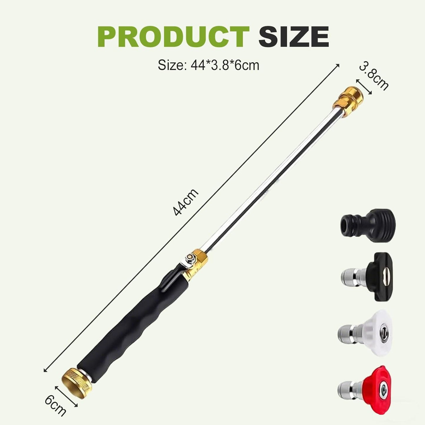 Jet Nozzle Power Washer for Garden Hose