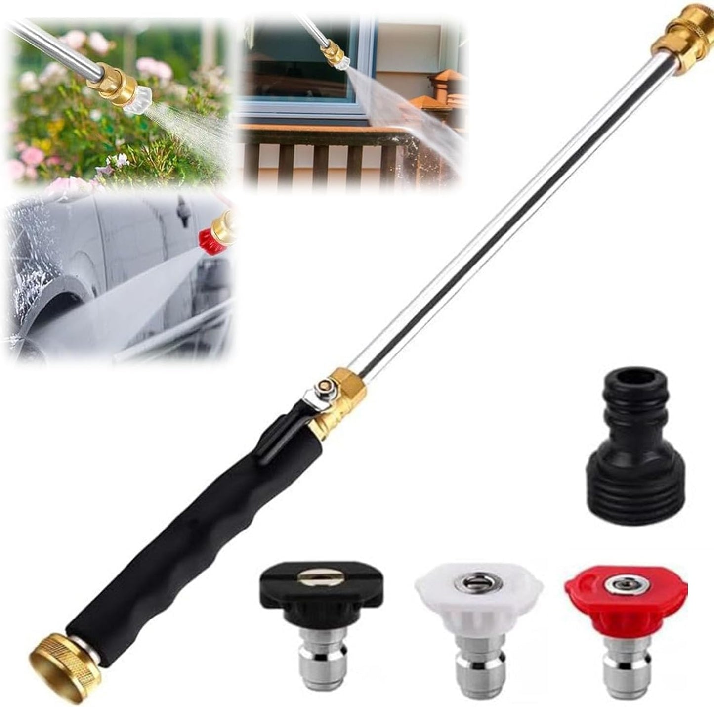 Jet Nozzle Power Washer for Garden Hose