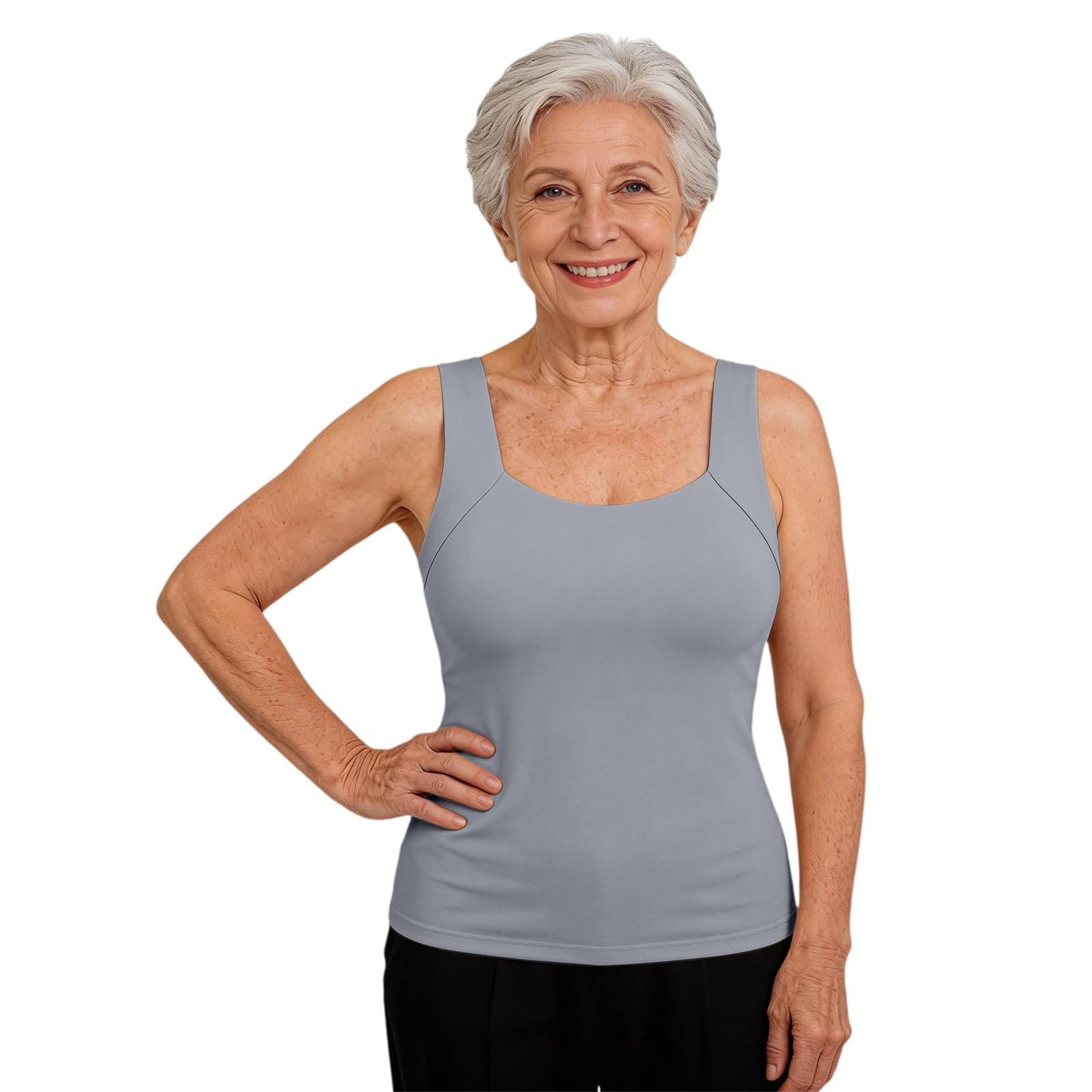 Sculpt Tank with Built-In Bra