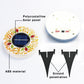 Waterproof Outdoor Glass LED Mosaic Solar Disk Light