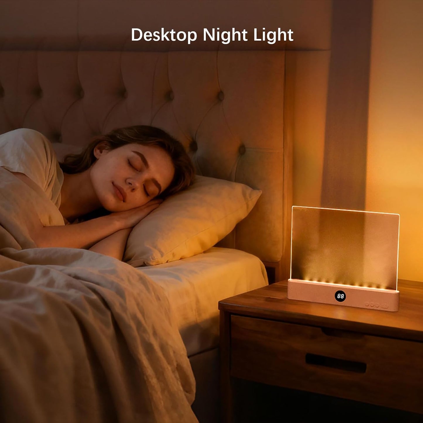 2 in 1 LED Rechargeable Reading Book Light