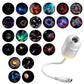 2-in-1 Galaxy Projector with Starry Sky Design and Night Light