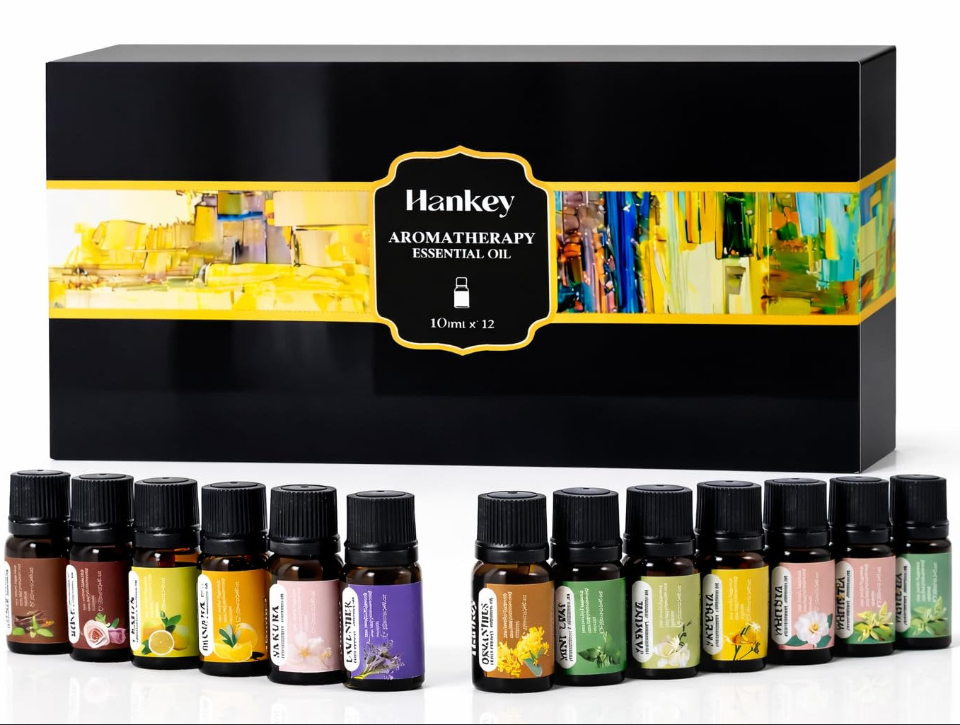 12 Pack Premium Fragrance Essential Oils Gift Set for Diffuser