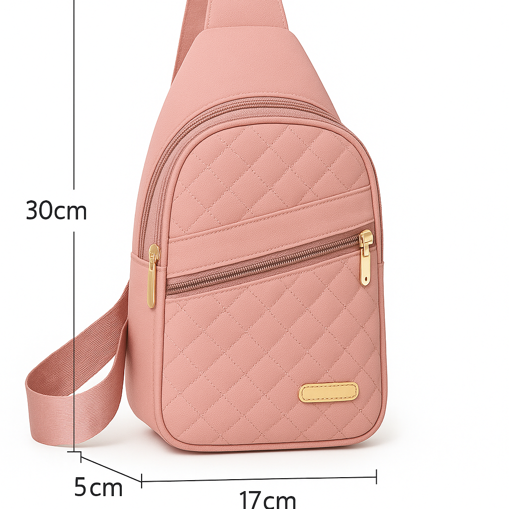🔥BUY 1 FREE 1-Quilted Crossbody Chest Bag
