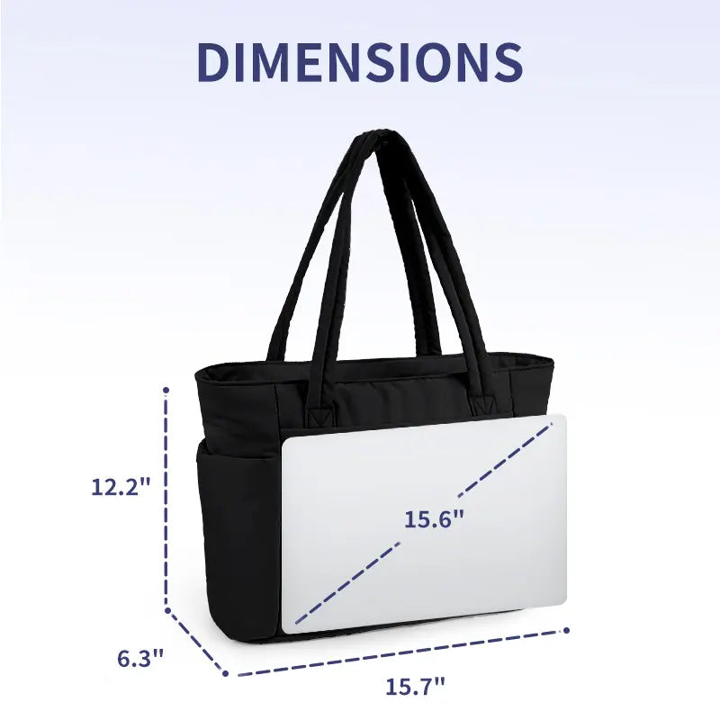 Ultimate Wandering Nature Puffer Tote Bag