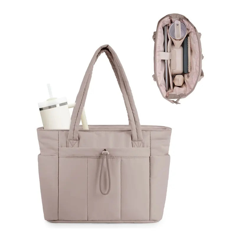 Ultimate Wandering Nature Puffer Tote Bag