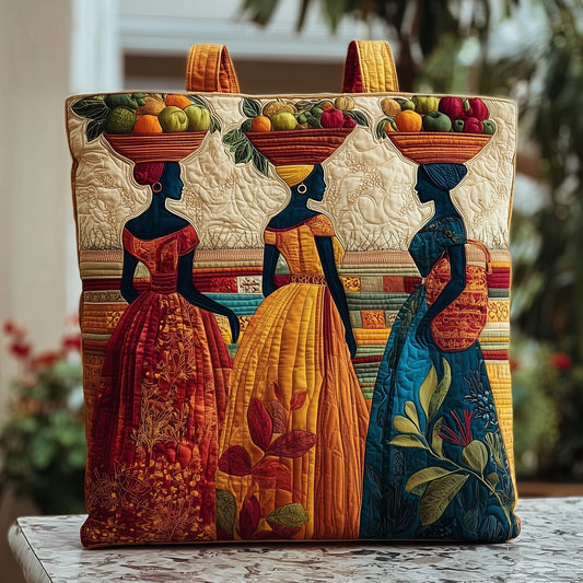 Golden Queens Handmade Tote Bag