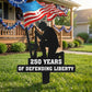 250 Years Of Defending Liberty Metal Garden