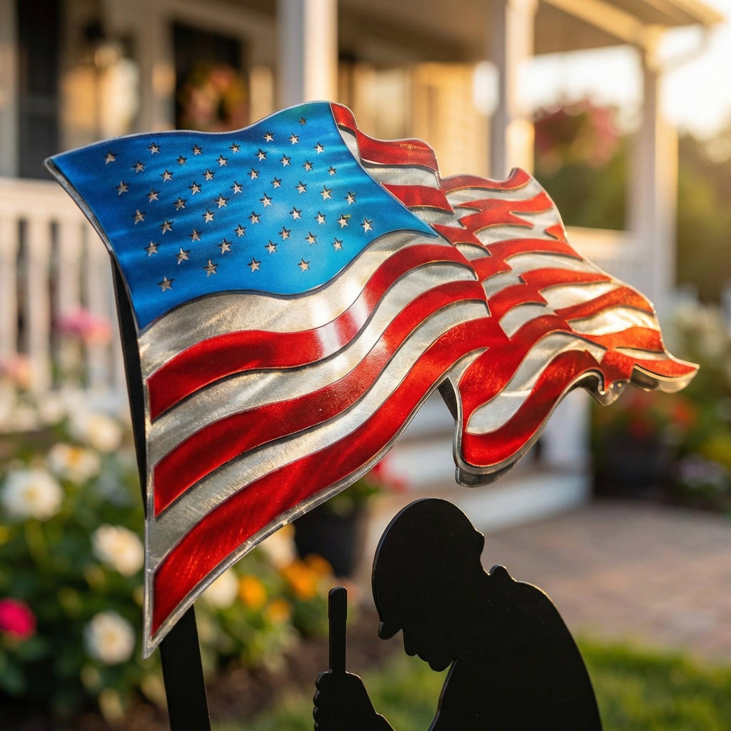 250 Years Of Defending Liberty Metal Garden