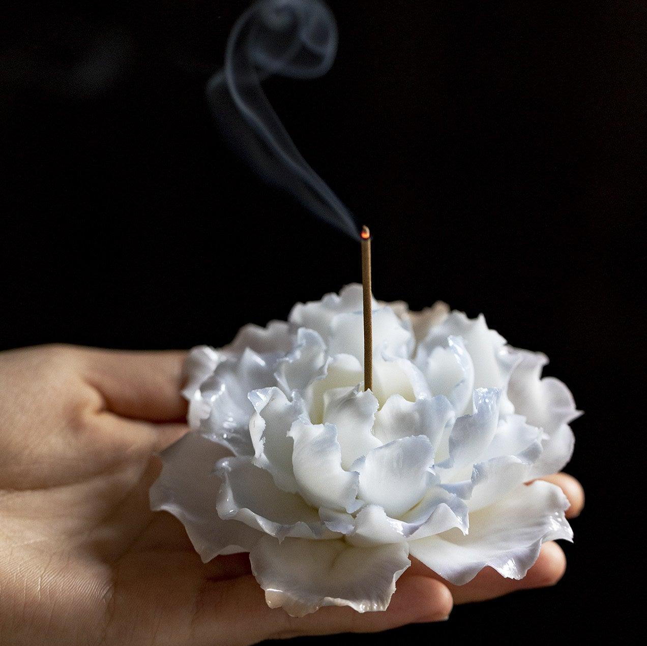 Handmade Floral Incense Holder