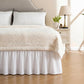 Ruffled Elastic Bed Skirt – Tidy, Clean & Sophisticated