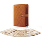PU Leather Travel Jewelry Organizer Book