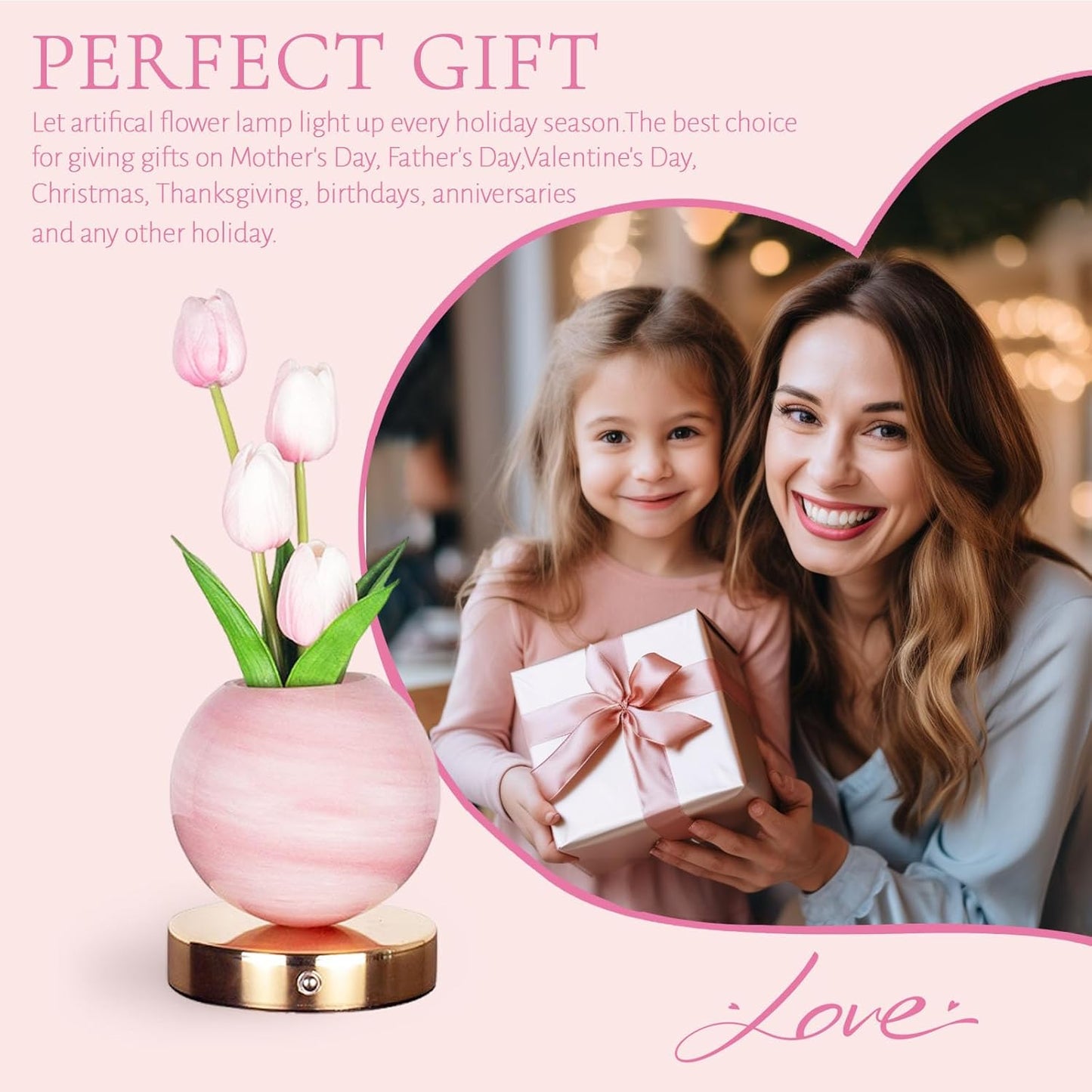 Tulip Table Lamp Night Light