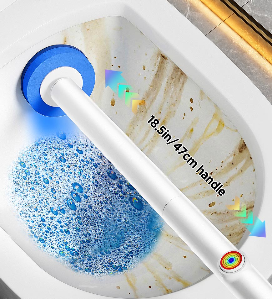 Disposable Wall Mounted Toilet Bowl Brush
