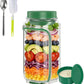 Salad Jar with Side Opening & Dressing Cup