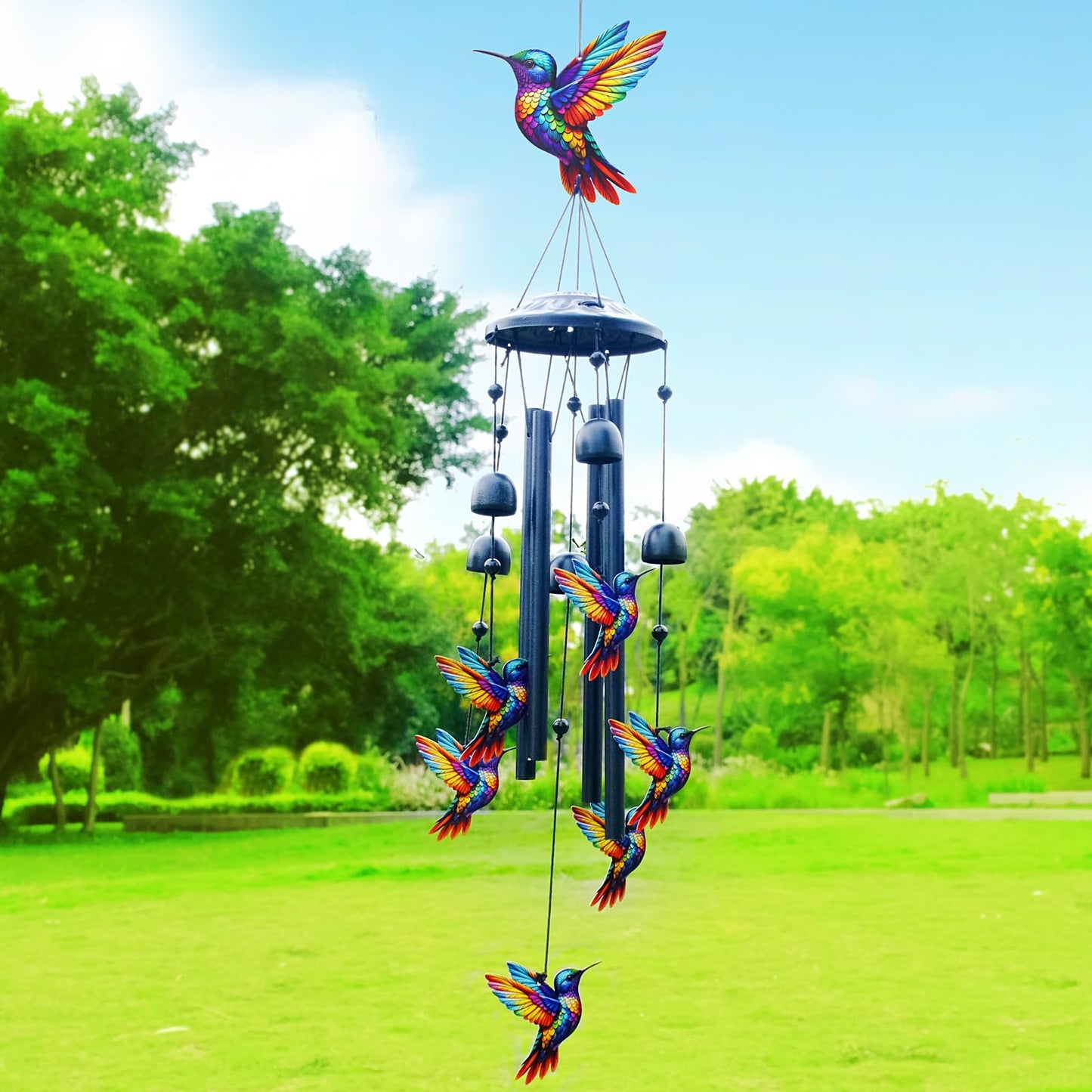 Hummingbird Wind Chimes for Outside