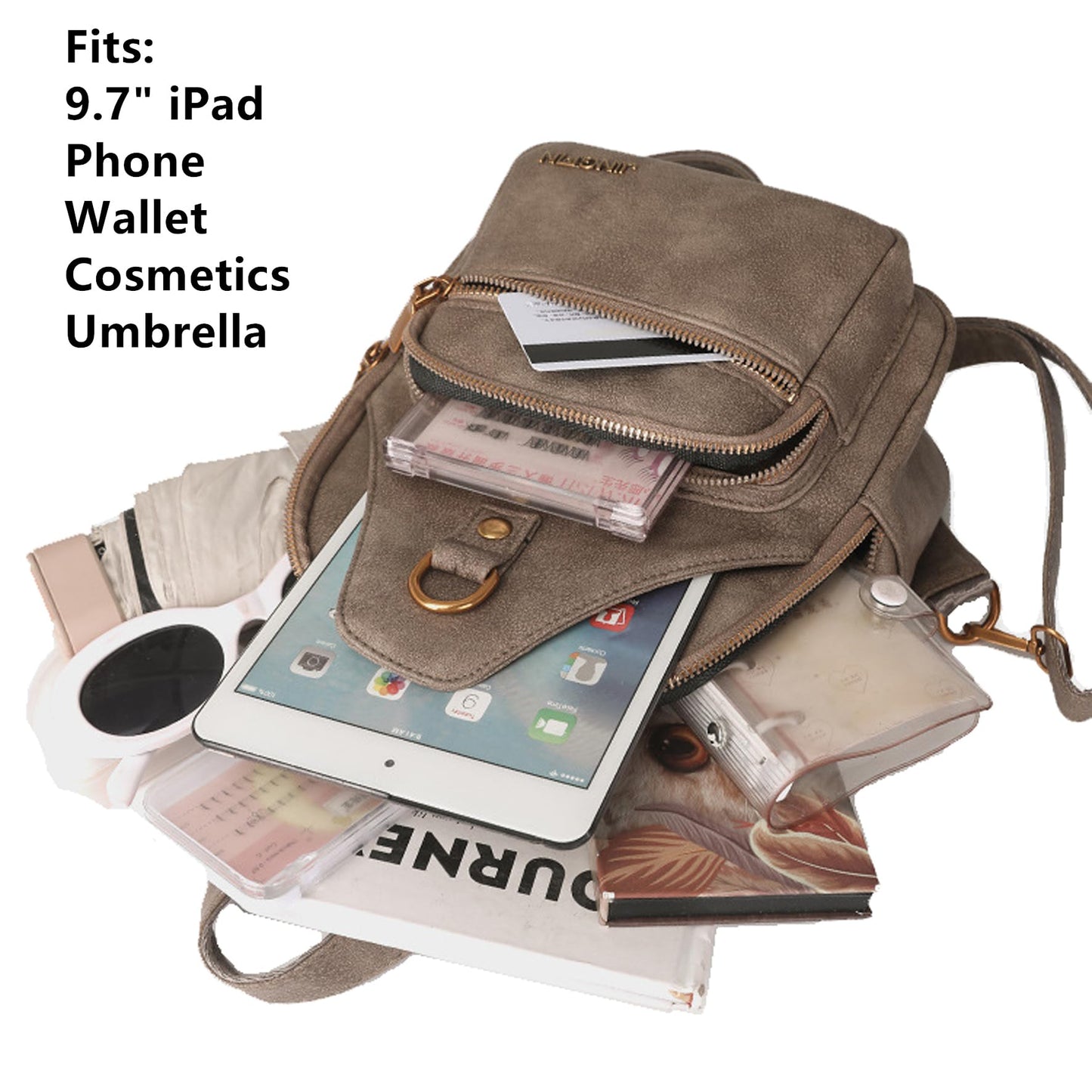 Multifunctional Convertible Sling Backpack Shoulder Bag
