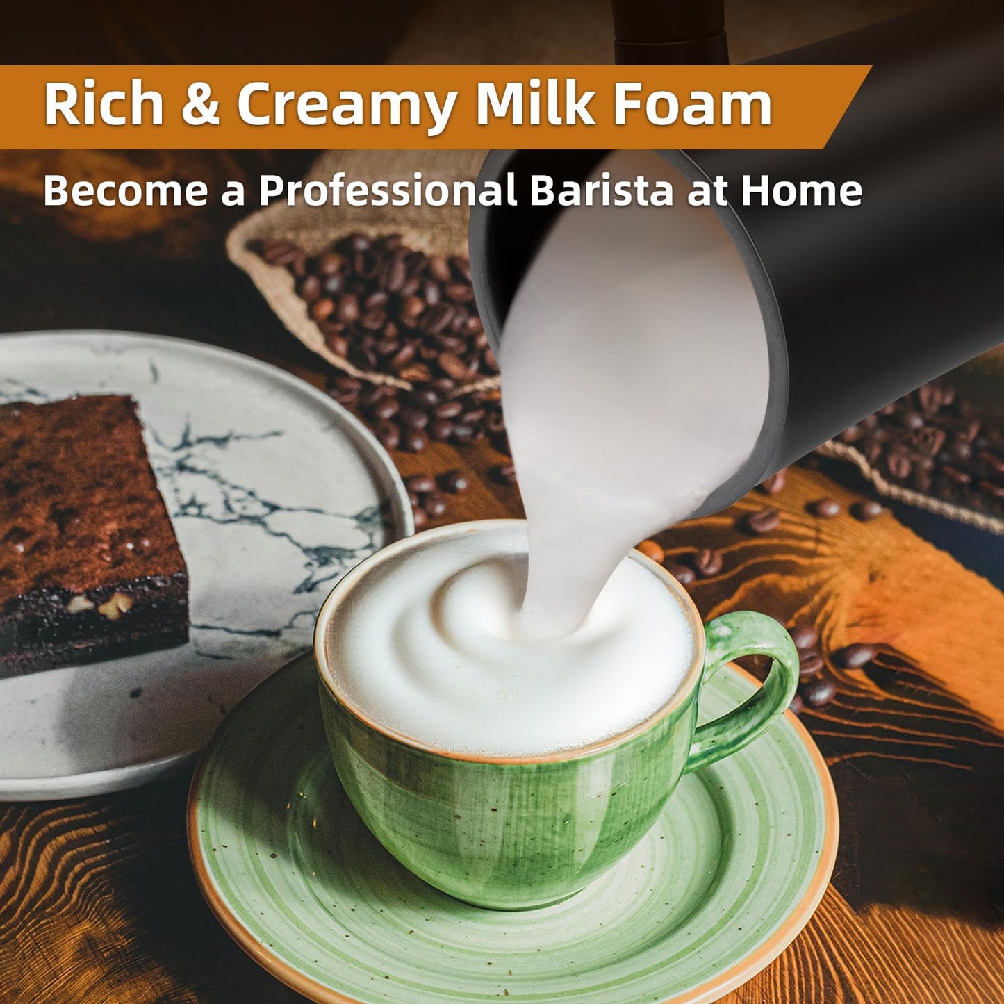Electric Hot And Cold Milk Whipping Machine
