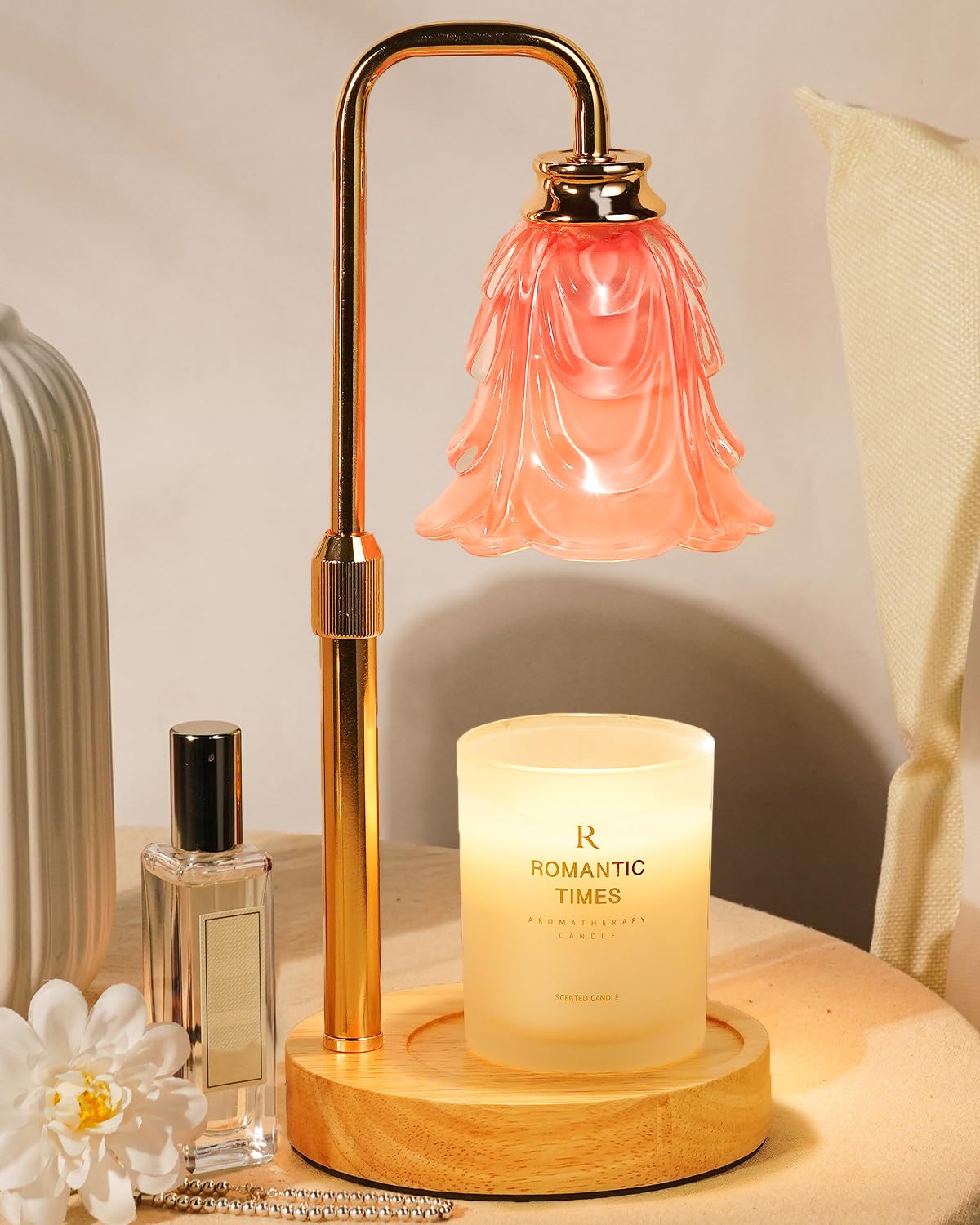 Adjustable Flower Warmer Small Candle Lamp (No Candle)