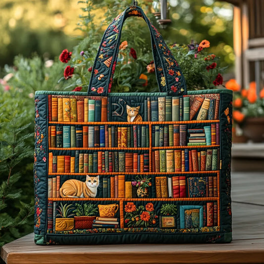 Garden Tales Handmade Tote Bag