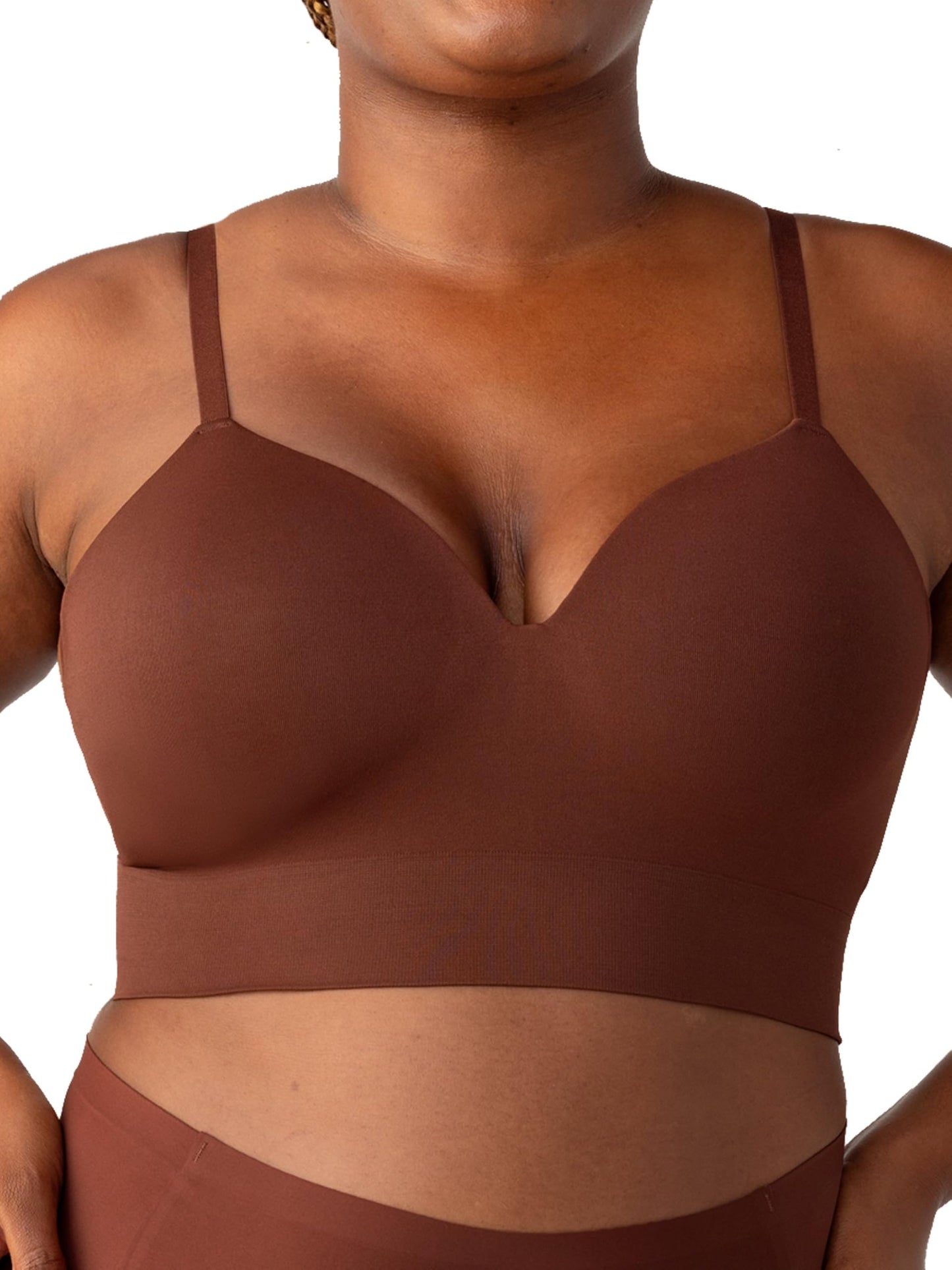 No Underwire Full Coverage Wireless Bra