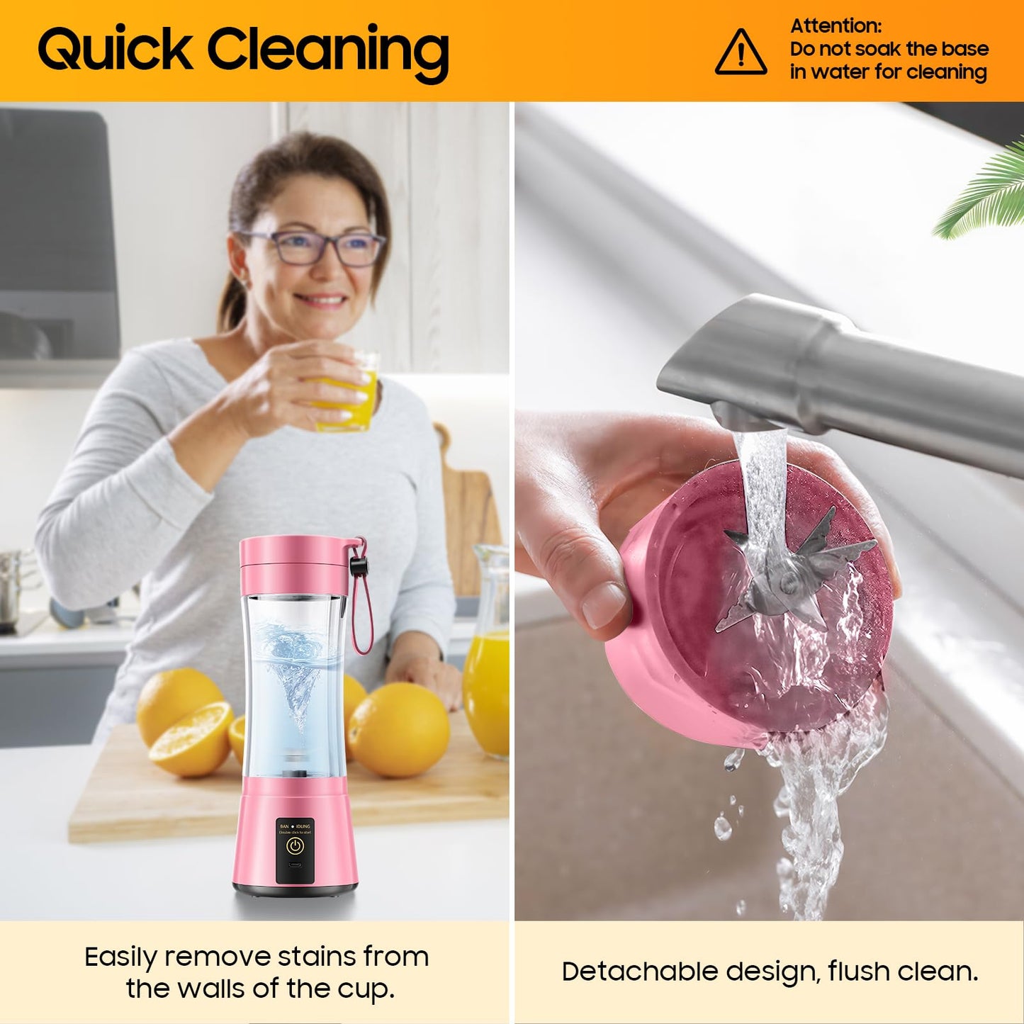 Cordless Portable Personal Size Blender