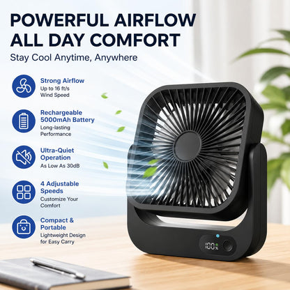 Magnetic Cruise Approved Fan with Night Light