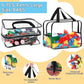 6 Packs Large Toy Storage Bags
