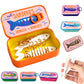 Vintage Sardine Jewelry Box Organizer