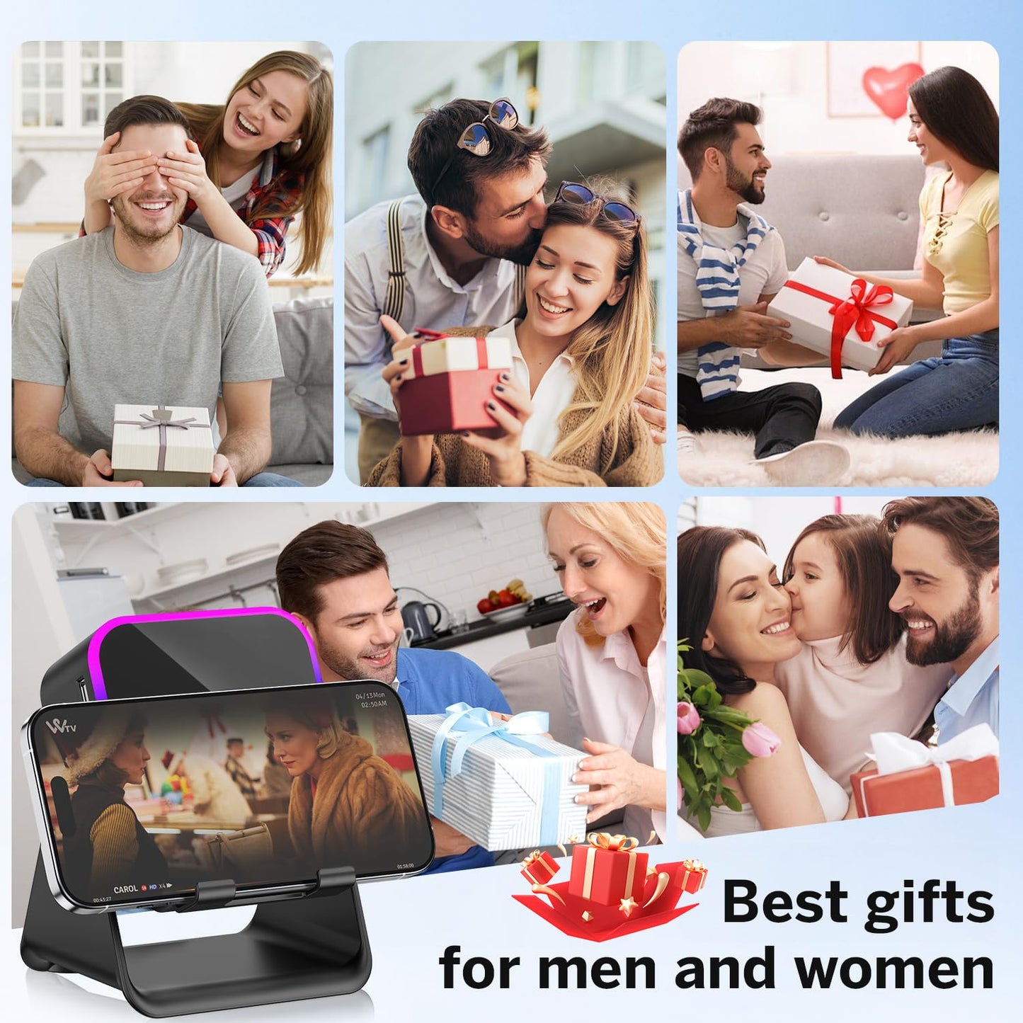 5-in-1 Wireless Induction Audio & Bluetooth Speaker