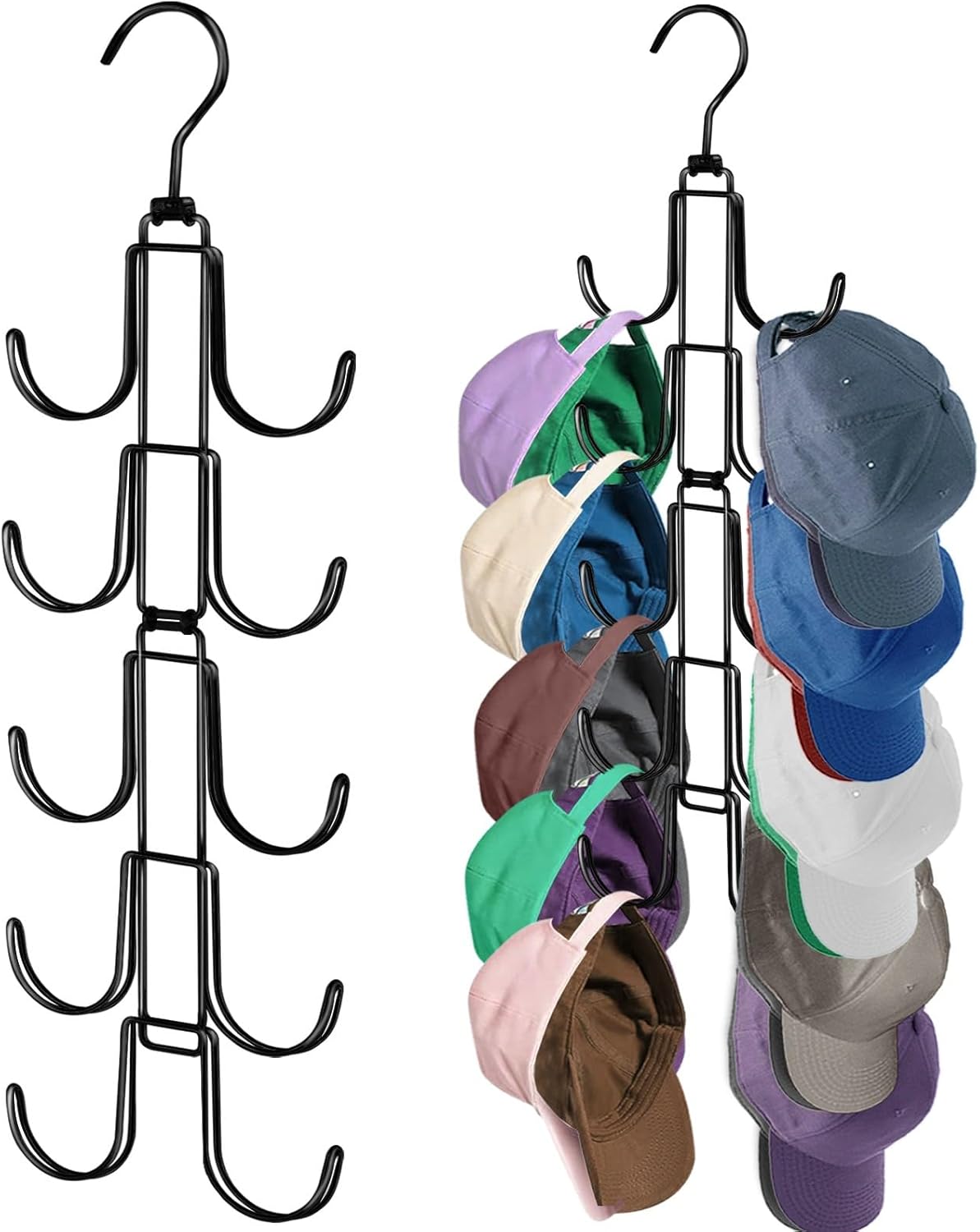 Multifunctional Rotating Storage and Closet Organizers