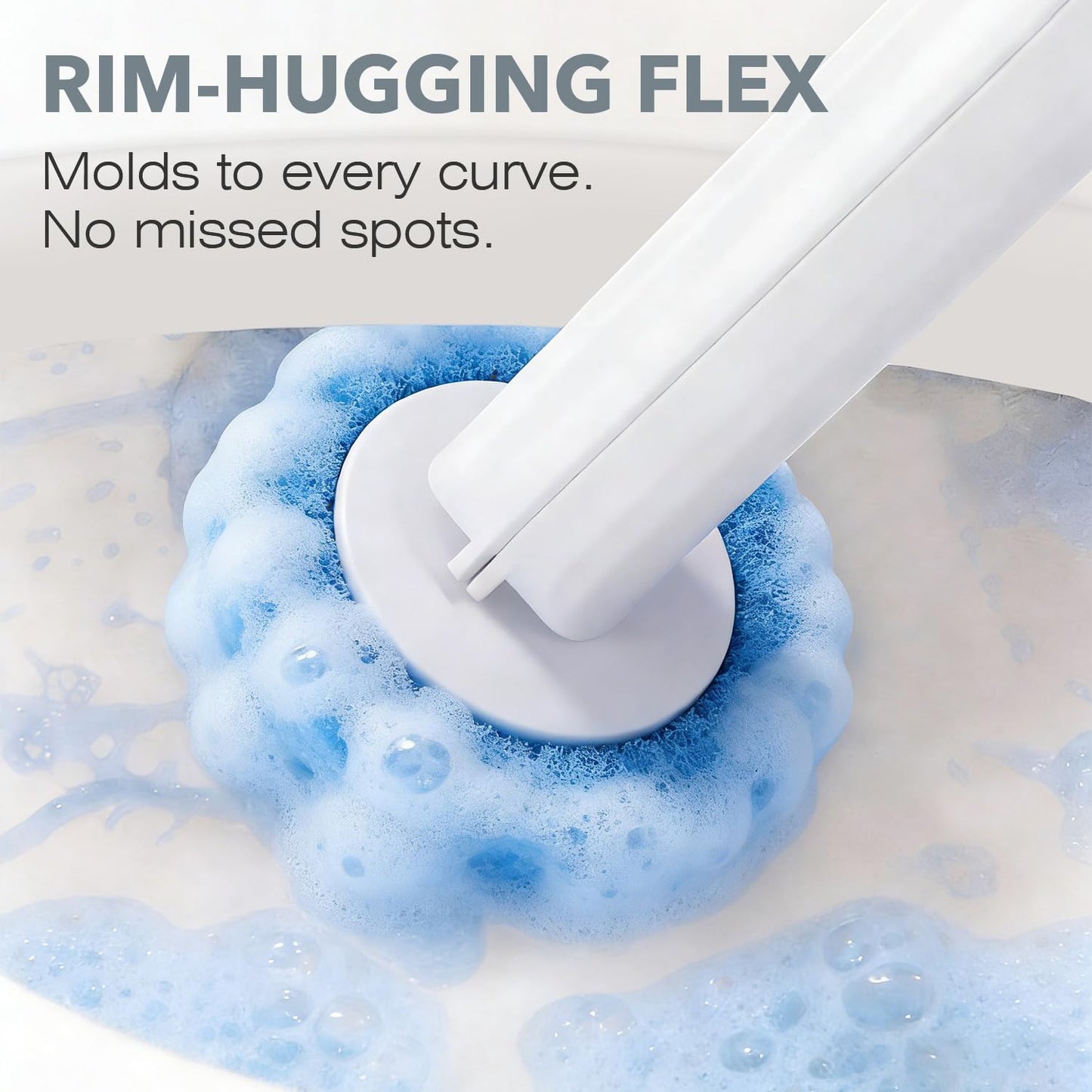 Disposable Wall Mounted Toilet Bowl Brush