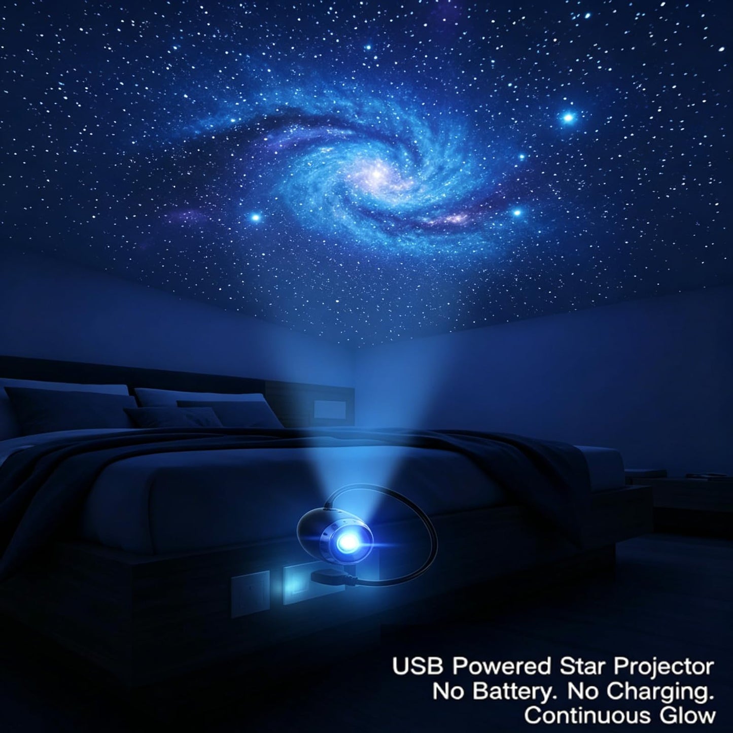 USB Portable Starry Sky Night Light