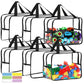 6 Packs Large Toy Storage Bags