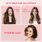 Mini Portable Steam Hair Straightener Brush
