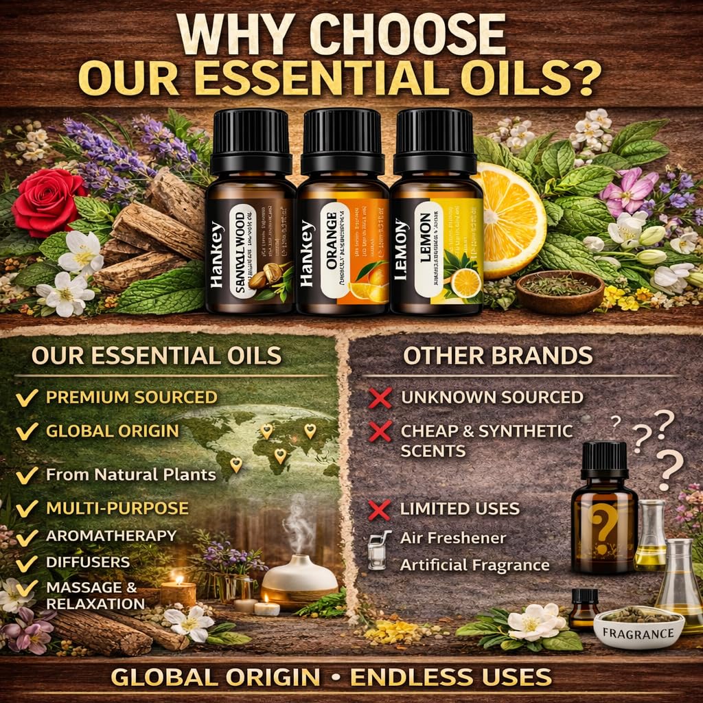 12 Pack Premium Fragrance Essential Oils Gift Set for Diffuser