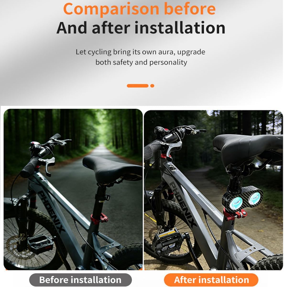 LED Dynamic Devil Eyes Light for Motorcycle/Bicycle