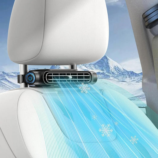 Portable Vehicle Invisible Car Seat Cooling Fan